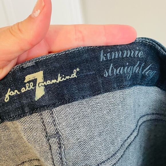 7 For All Mankind Kimmie Straight Jeans - Picture 5 of 6